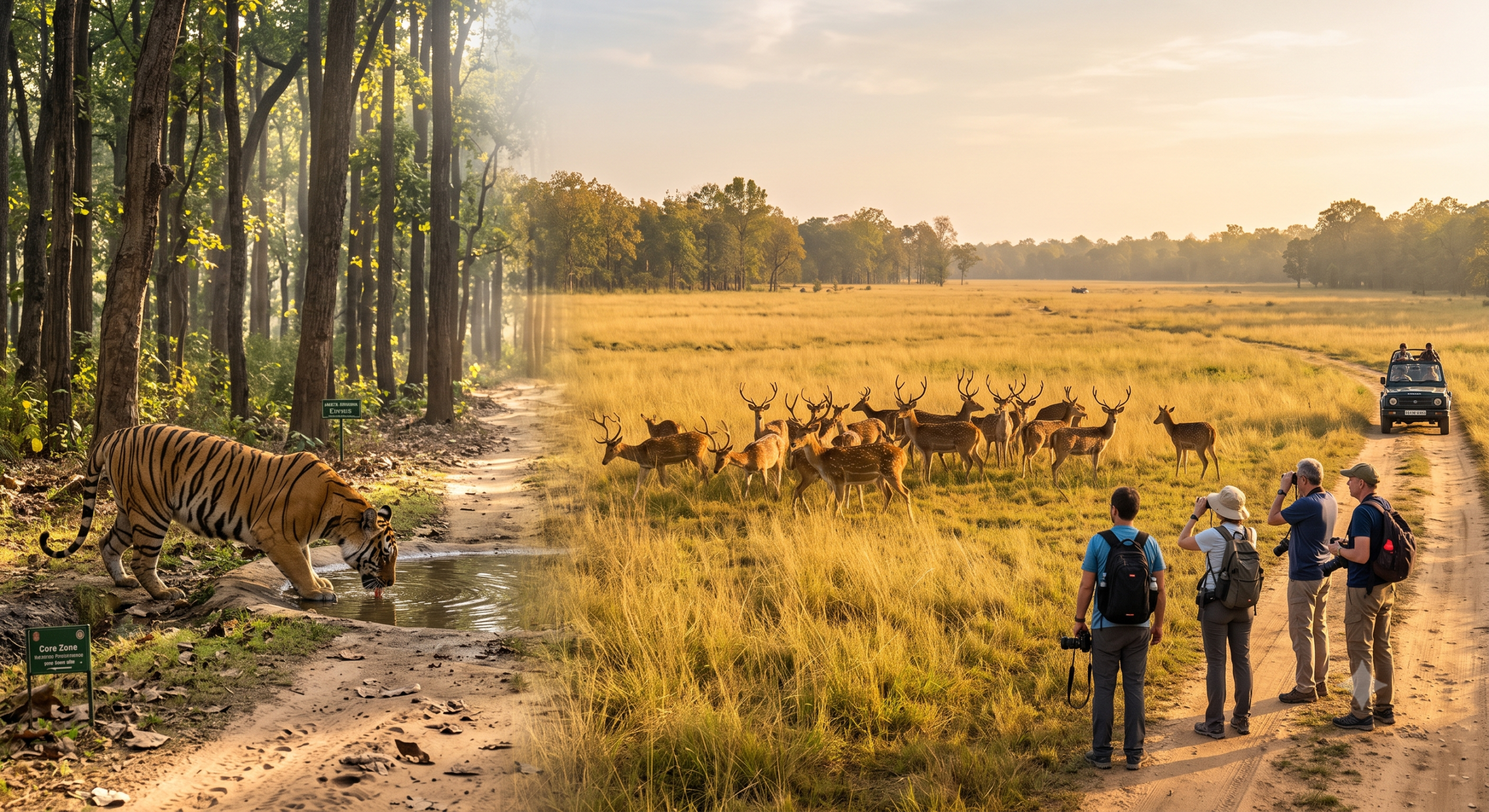 Kanha Wildlife Safari Tour